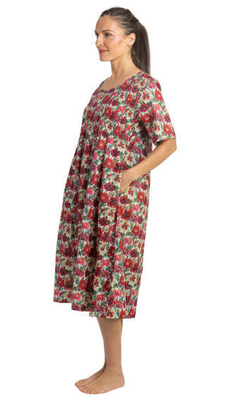 Poppy Cotton Short Sleeve Nightie