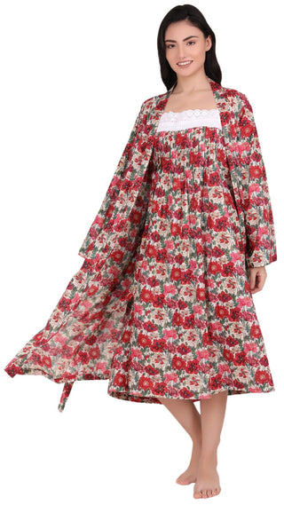 Poppy Sleeveless Cotton Nightie