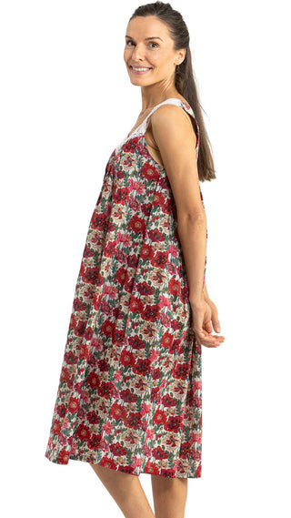 Poppy Sleeveless V Neck Nightie
