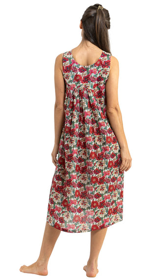 Poppy Sleeveless V Neck Nightie