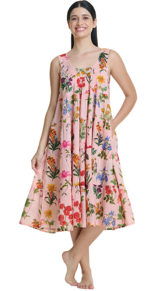 Secret Garden Floral Maxi Dress/Nightie