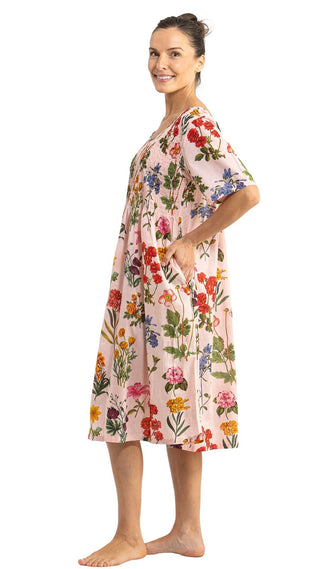 Secret Garden Short Sleeve Nightie