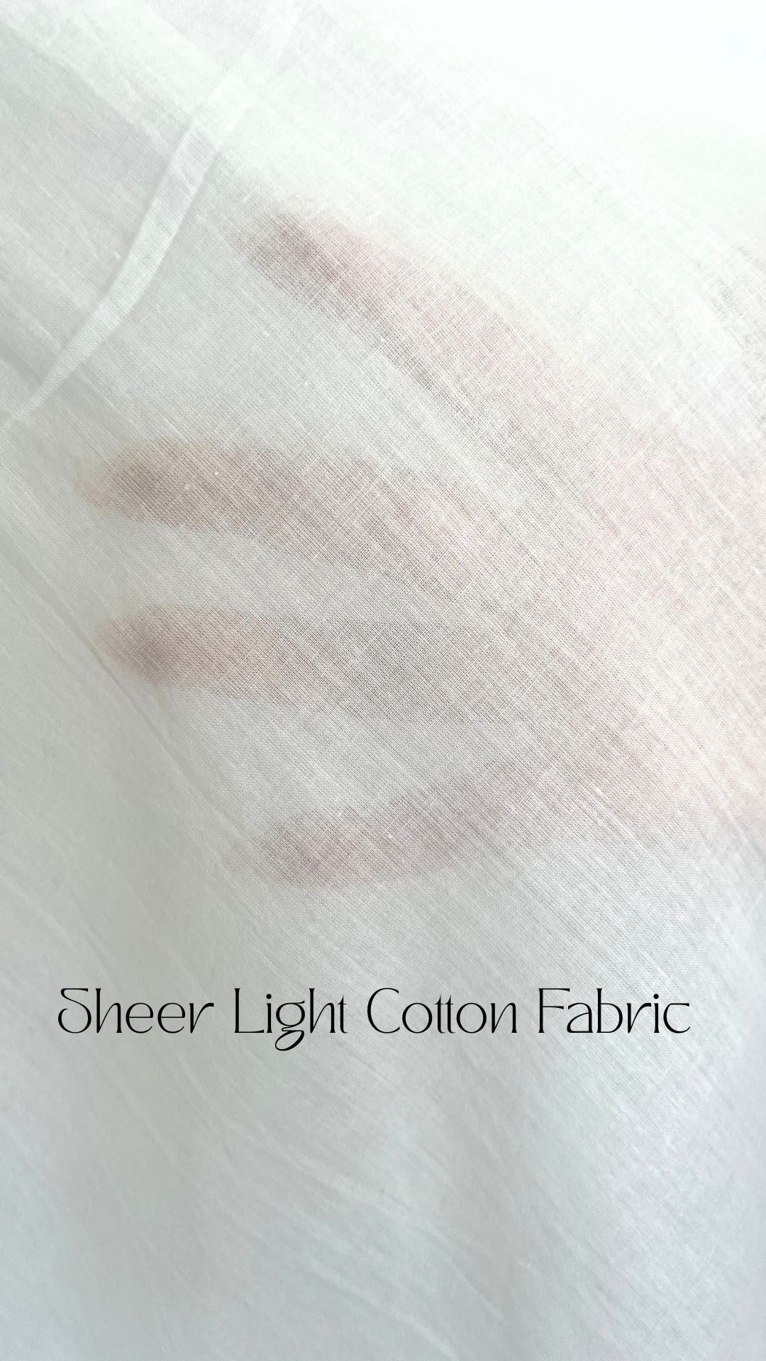 sheer light cotton voile nightdress