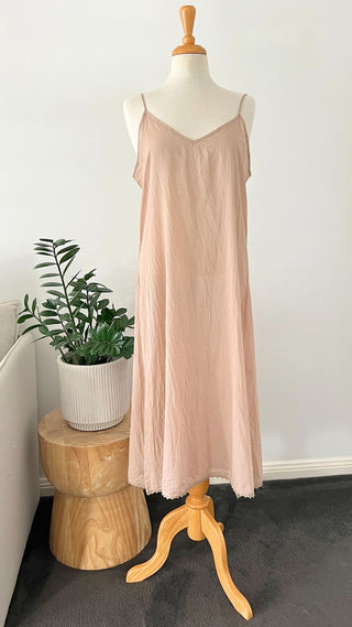 Maxi Cotton Slip Plus Sizes Australia
