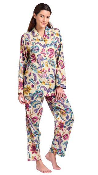 Hibiscus Long Pyjama Set