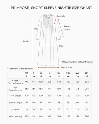 Victoria Long Cotton Nightie - White