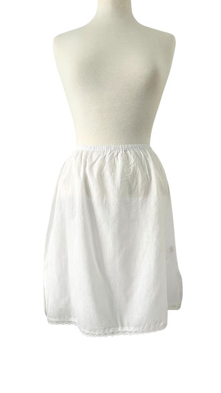 White Cotton Petticoat