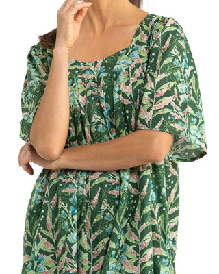 Willow Short Sleeve Nightie Dress