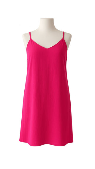 Midi Slip Bright Pink