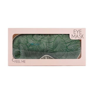 Green Leaf Sleeping Eye Mask