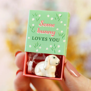 Ceramic Mini Bunny Charm
