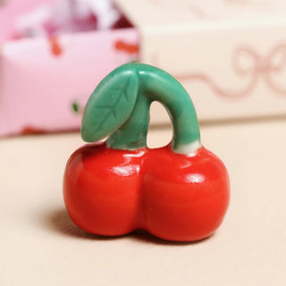 Ceramic Mini Cherries Charm