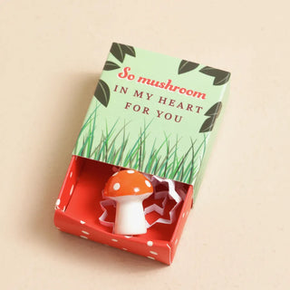 Ceramic Mini Mushroom Charm