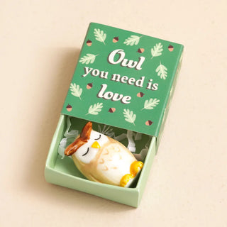Mini Ceramic Owl You Need Charm