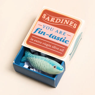 Ceramic Mini Sardine Charm
