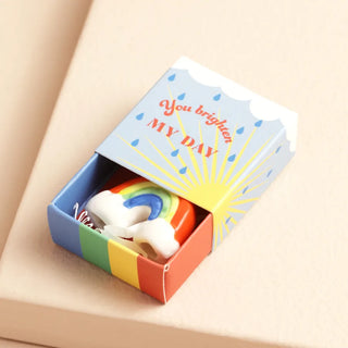 Mini Rainbow Ceramic Charm